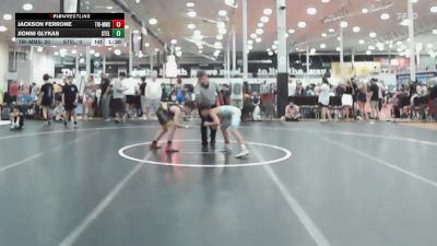 91 lbs Rr Rnd 2 - Jackson Ferrone, Triumph Trained - MS vs Jionni Glykas, Steller Trained Jango - MS