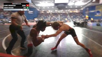 132 lbs Prelim - Drew Roggie, St Christopher vs Gabe Crenshaw, Smyrna