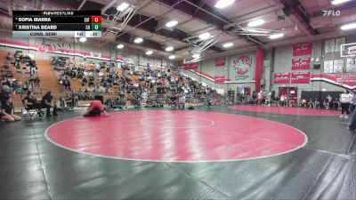 235 lbs Cons. Semi - Sofia Ibarra, Etiwanda vs Xristina Beard, South Hills