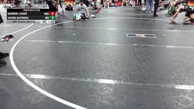 125 lbs 2nd Place Match - Gabriel Jager, Project Destiny Wrestling Club vs Jacob Alfonso, Reverence Wrestling Club