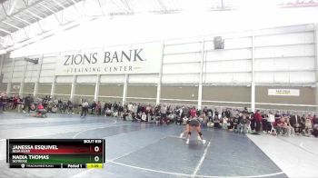 125 lbs Cons. Round 4 - Janessa Esquivel, Bear River vs Nadia Thomas, Skyridge