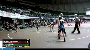 113 lbs Quarterfinals (16 Team) - Ethan Nolton, Eastern View vs Michael Karpathios, Hempfield (PA)