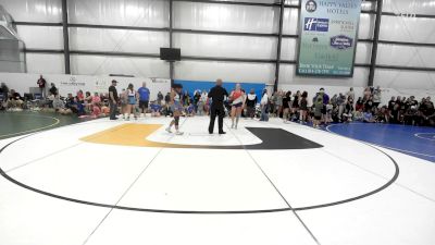 56 lbs Semifinal - Addison Gore, NC United - W vs Samiyah Rahming, MGW Death By Chocolate - W
