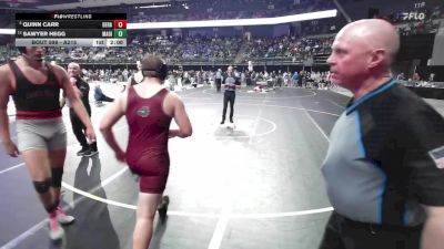 Champ. Round 1 - Quinn Carr, Dell Rapids vs Sawyer Hegg, Madison