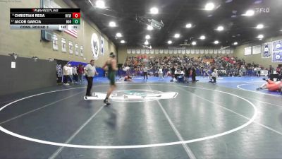 150 lbs Cons. Round 3 - Christian Resa, Mt. Whitney vs Jacob Garcia, Hoover