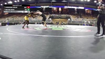 175 lbs Cons. Round 3 - Christien Velus, Olympic Heights vs Reyvis Soto, St. John Neumann