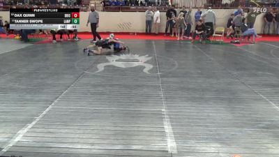 80_B lbs Consi Of 16 #1 - Dax Quinn, Diocese Of Erie vs Tanner Swope, Lampeter-Strasburg