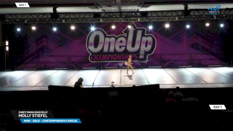 Dance Mania Nashville - Molly Stiefel [2025 Mini - Solo - Contemporary/Lyrical Day 1] 2025 One Up Grand Nationals