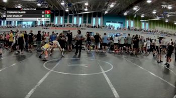 100 lbs Quarterfinals (8 Team) - Levi Stanley, Misfits United vs Truman Dames, BHWC | Dirt Divers