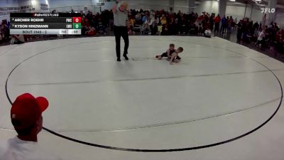 2 lbs 5th Place Match - Kyson Hinzmann, Louisville Wrestling Club vs Archer Roehr, Pioneer Wrestling Club