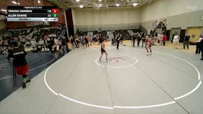 112-122 lbs Round 1 - Tristan Herrera, Team Prestige Wrestling vs Allen Dansie, Salt Lake City