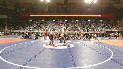 4A-285 lbs Champ. Round 1 - Daniel Clawson, Riverton vs Josh Santiago, Campbell County