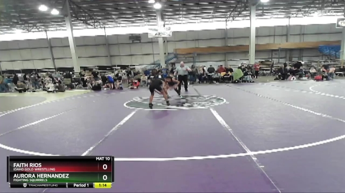 Faith A Rios 90 lbs Round 4 - Faith Rios, Idaho Gold Wrestlling vs Aurora Hernandez ...