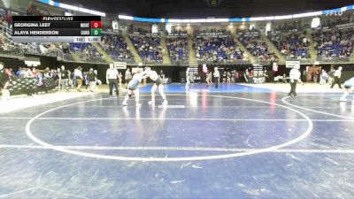 155 lbs Round Of 16 - Georgina Leet, Montgomery vs Alaya Henderson, Canon-McMillan