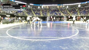 155 lbs Round Of 16 - Georgina Leet, Montgomery vs Alaya Henderson, Canon-McMillan