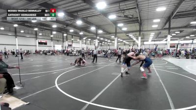 190 lbs Consi Of 4 - Moises Trujillo Bennalley, No Team vs Anthony Hernandez, Matador Wrestling Club