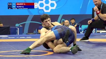 70 kg Repechage #2 - Umar Umarov, UWW vs Maiis Aliyev, Kazakhstan