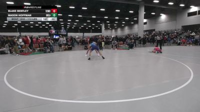 113 lbs Cons. Rd Of 64 - Blake Bentley, Team Champs Wrestling Club vs Mason Hoffman, Oklahoma