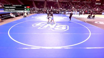 114 lbs Cons. Round 1 - Sonia Munetz, Phoenix-3 vs Lilly Blazina, Beekmantown-7