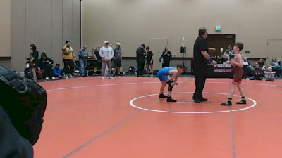 88 lbs Champ. Rd Of 32 - Christopher Schnur, Quest School Of Wrestling vs Dylan Silkowski, All I See Is Gold Academy