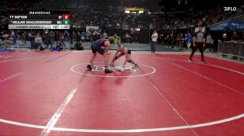 132 lbs Champ. Round 2 - William Shallenberger, Wasatch Utah vs Ty Sutton, New Plymouth