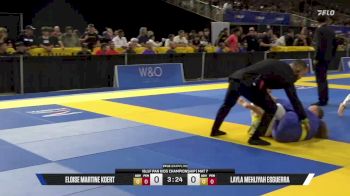 Eloise Martine Koert vs Layla Mehliyah Esguerra 2026 Pan Kids Jiu-Jitsu IBJJF Championship