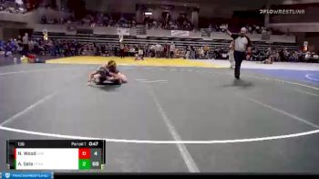 130 lbs Finals (8 Team) - AJ Sele, STMA vs Noah Wood, Adrian