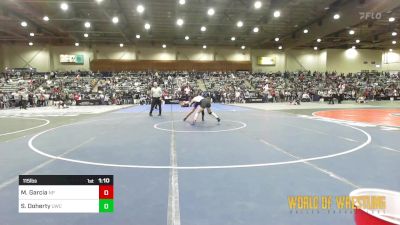 115 lbs Round Of 32 - Maliyah Garcia, New Plymouth vs Shanty Doherty, Ukiah Wrestling Club