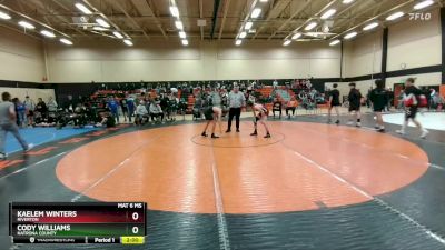 113B Round 2 - Cody Williams, Natrona County vs Kaelem Winters, Riverton