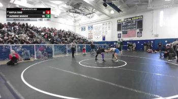 140 lbs Champ. Round 1 - Kayla Dao, San Gabriel vs Jazmine Munoz, Vista Del Lago