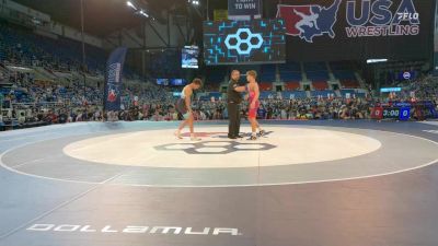 120 lbs Champ. Rd Of 128 - Pilot Swab, MI vs Cristian Mendoza, CT