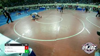 96 lbs Round Of 32 - Austin Lilly, Oklahoma Wrestling Academy vs Ashton Gonzales, High Ground Wrestling