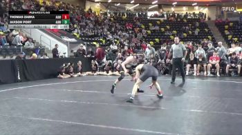 126 lbs Consolation Wb - Jaxson Port, Alburnett vs Thomas Zabka, Algona