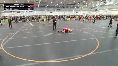 130 lbs Cons. Semi - Elyse Morales, Unattached vs Rain The Headcase Scott, Unattached