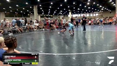 95 lbs Round 4 (6 Team) - Ariah Mills, RWA vs Andrew Whitted, TNAAU