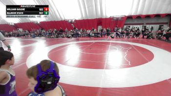 8U True Beginner - 59.4-63.4 Champ. Round 1 - Hudson Pekarske, Waunakee Wrestling Club vs Chip Ohly, Wrestling Factory