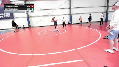135 lbs Rr Rnd 3 - Logan Peaglor, All-American Wrestling Club MS vs Steven Faubion, North Carolina National Team Red