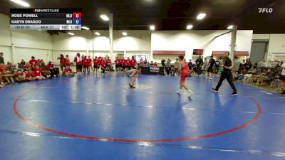 126 lbs Ross Powell, Oklahoma Blue vs Kadyn Dragoo, Michigan Red