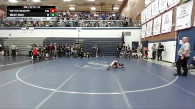 66 lbs 1st Place Match - Dash Dias, Shootbox Rigby vs Asher Beeson, Middleton Wrestling Club