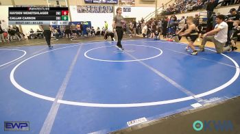 64 lbs Consi Of 8 #2 - Hayden Wenetshlager, Salina Wrestling Club vs Callan Carson, Salina Wrestling Club