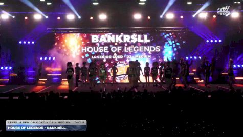 House of Legends - BankR$ll [2025 L4 Senior Coed - D2 - Medium Day 2] 2025 WSF Grand Nationals