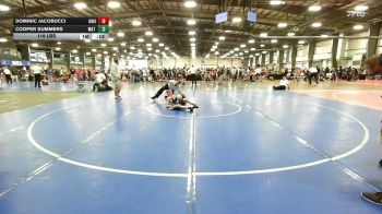 135 lbs Rr Rnd 2 - Daniel Jacobucci, Ohio United - MS vs Klay Dimmerling, Mat Warriors Yellow MS - MS