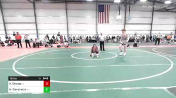 160 lbs Consi Of 8 #2 - Aydan George, OH vs Nate Blanchette, MA