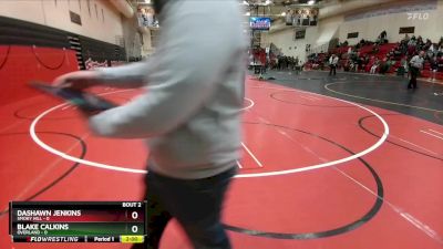 106 lbs Round 1 (4 Team) - Blake Calkins, Overland vs Dashawn Jenkins, Smoky Hill