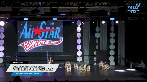Lake Country Dance Studio - Mini Elite All Stars Jazz [2025 Mini - Jazz - Small Day 1] 2025 ASCS Dance Grand Nationals & Cheer Showdown