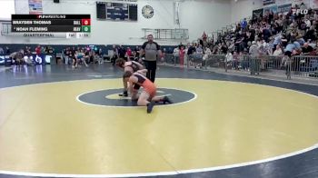 120 lbs Quarterfinal - Brayden Thomas, Dallas vs Noah Fleming, Beaverton