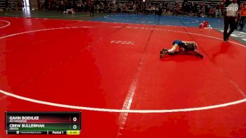 55 lbs Quarterfinal - Gavin Boehlke, No-Nonsense vs Crew Bullerman, Adrian