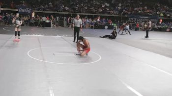 G 100 lbs Champ. Round 2 - Willow Dixon, Walker Girls vs Kylee McClave, Haughton Girls