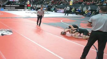 Quarterfinal - Drake Hasbrouck, Cozad vs Byron Kring, Minden