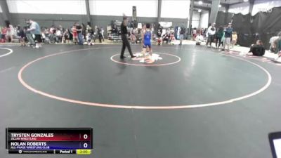 97 lbs Round 2 - Trysten Gonzales, Zillah Wrestling vs Nolan Roberts, All-Phase Wrestling Club